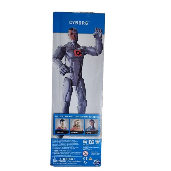 Cyborg 1st Edition 12" DC Action Figure New Sealed (Spin Masters, 2020) - Picture 2 of 6
